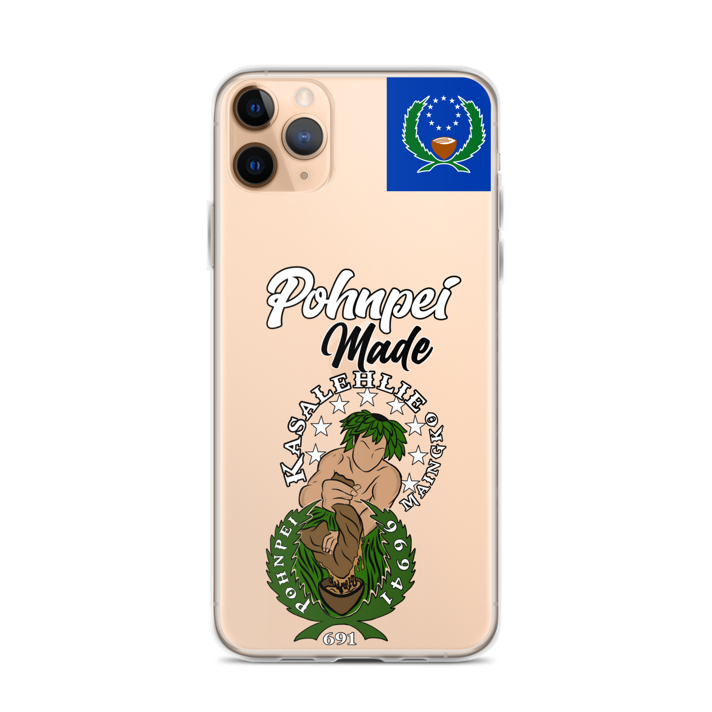 Pohnpei Clear Case for iPhone®