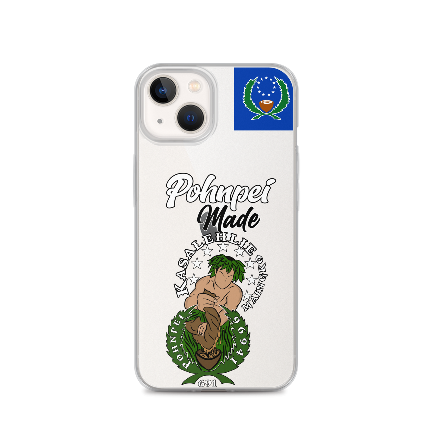 Pohnpei Clear Case for iPhone®