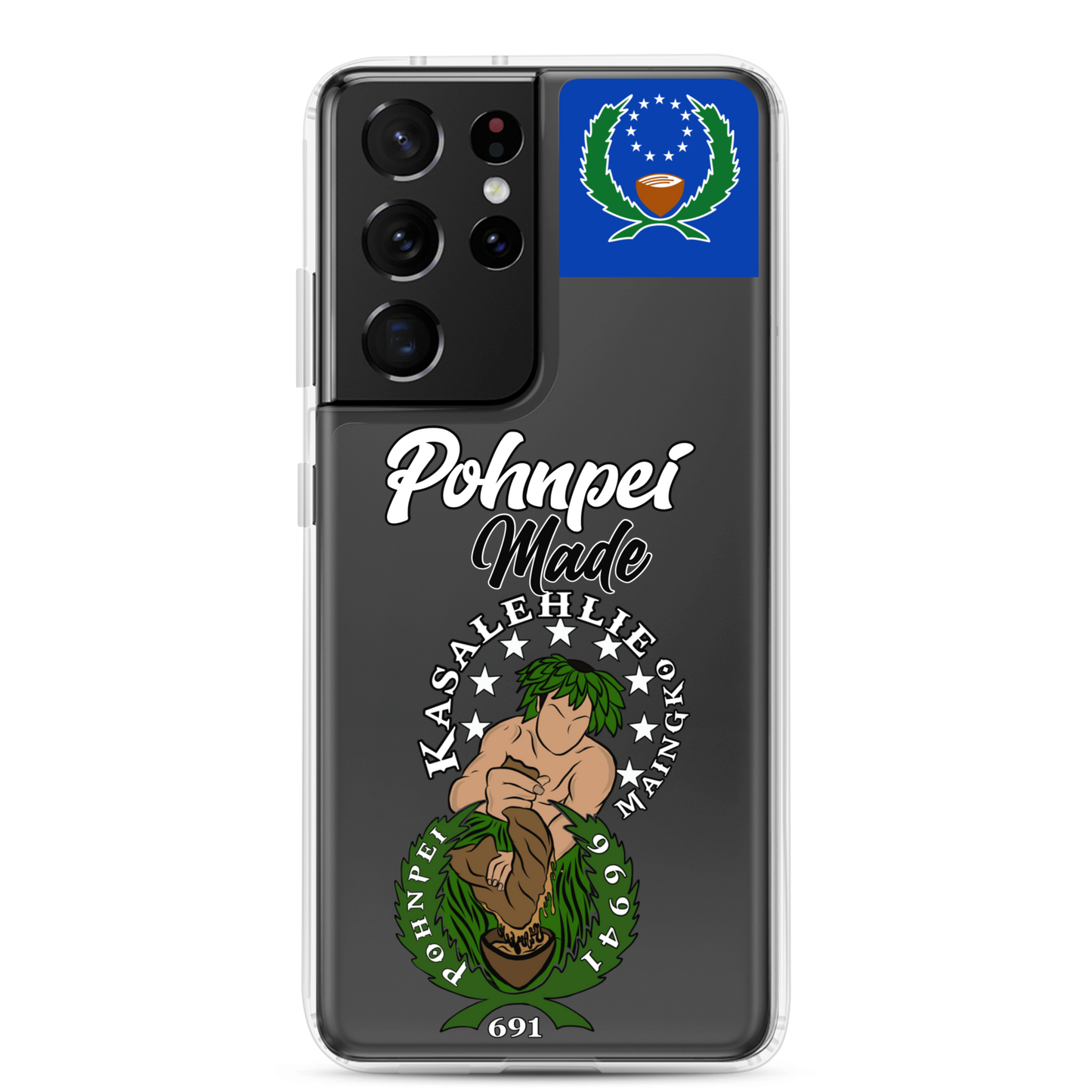 Pohnpei Clear Case for Samsung®
