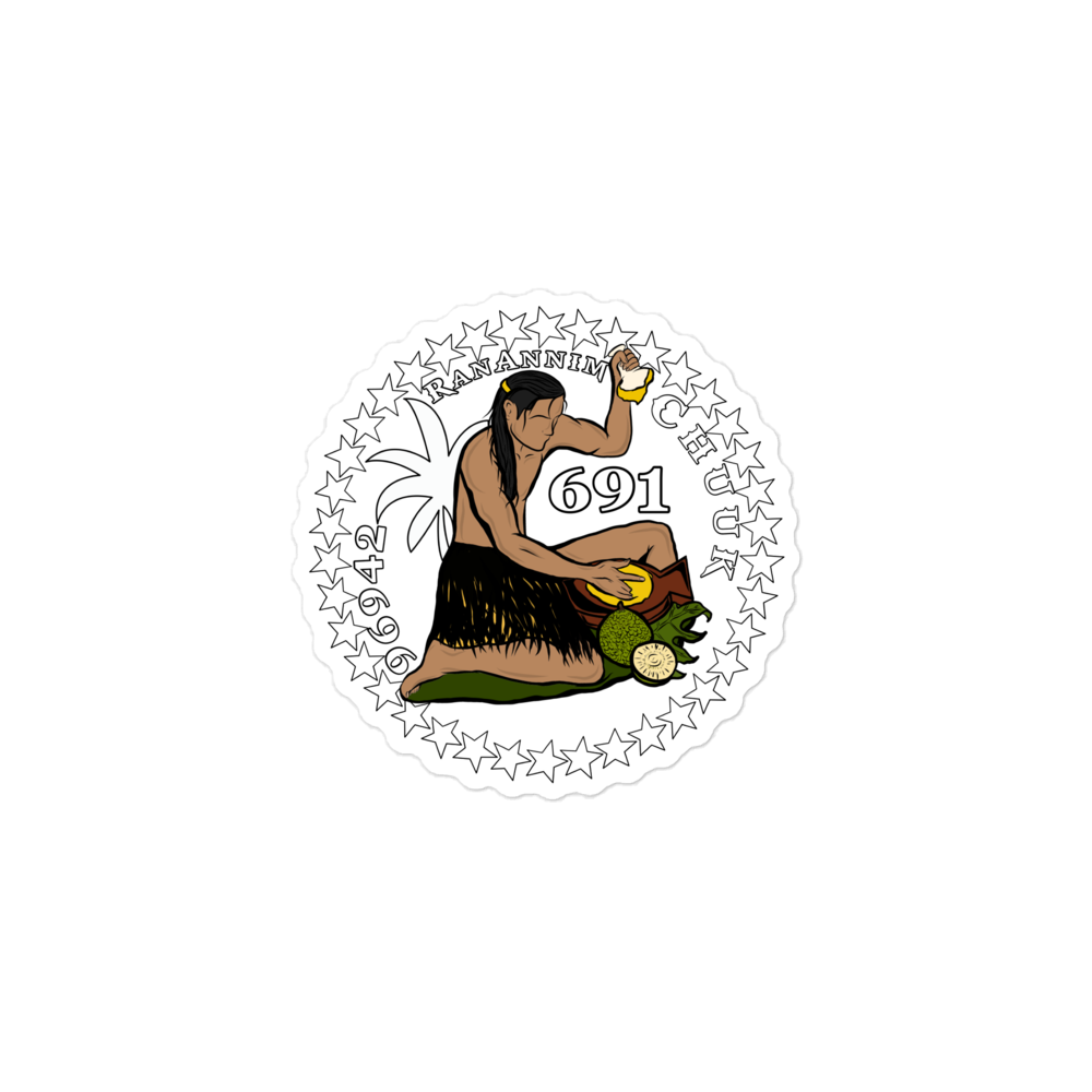 Chuuk Bubble-free stickers