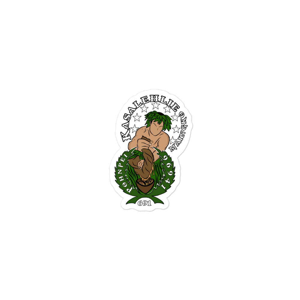 Pohnpei Bubble-free stickers