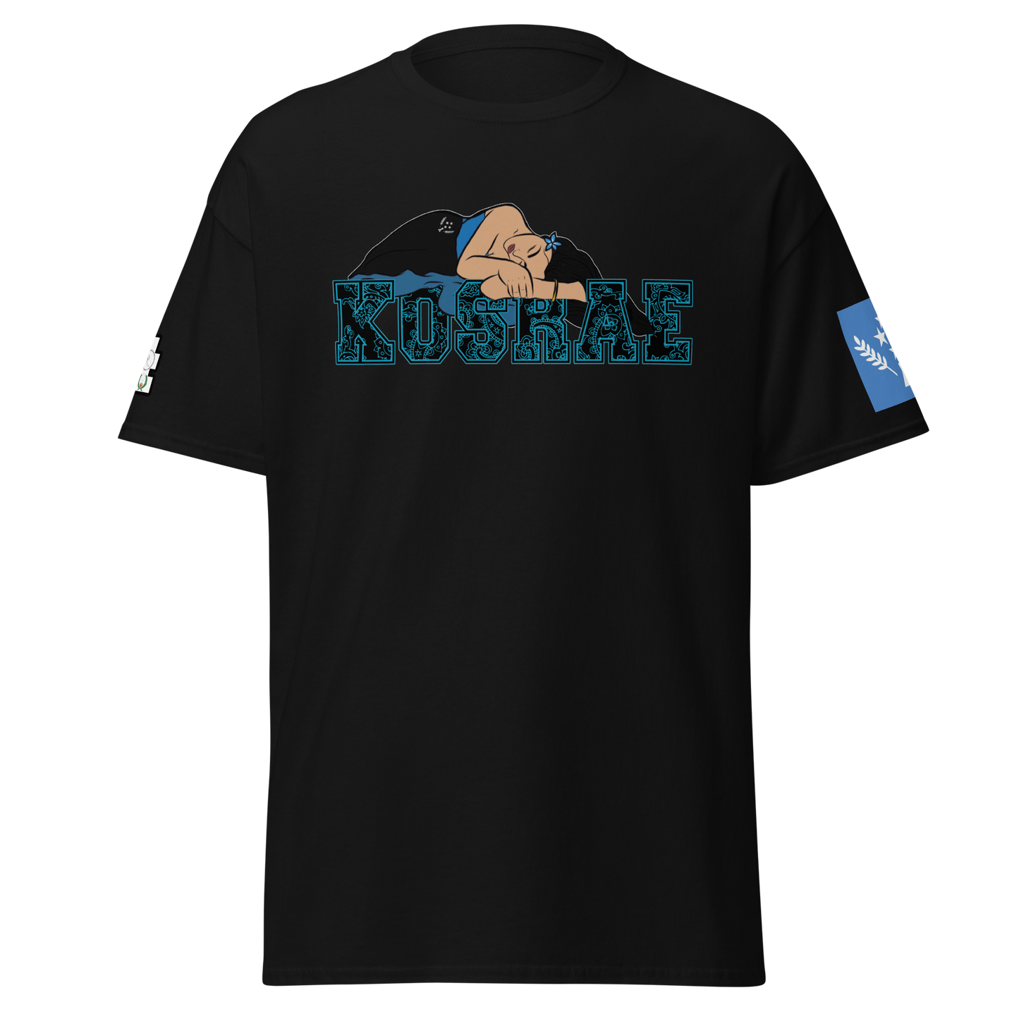 Sleeping Lady of Kosrae t-shirt