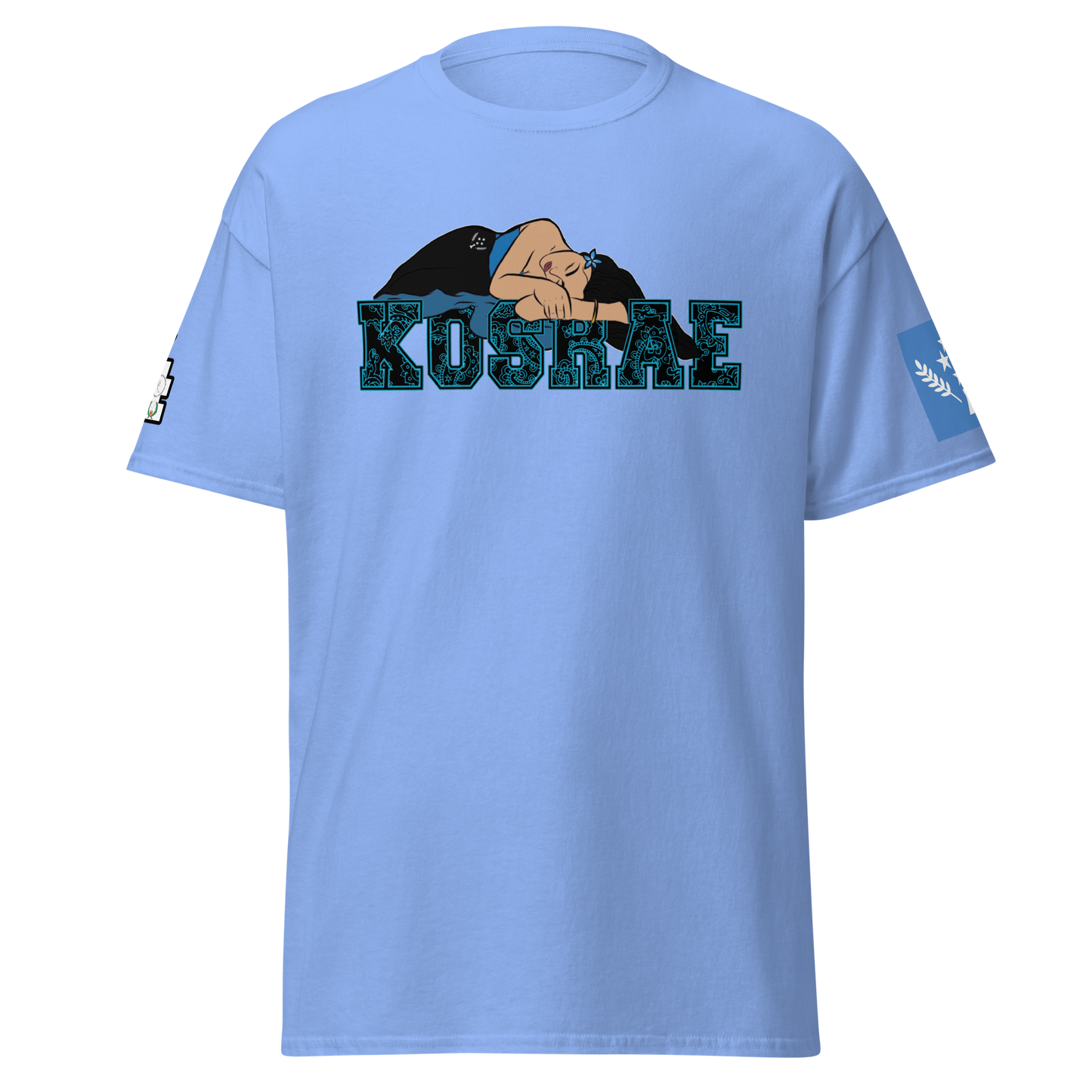 Sleeping Lady of Kosrae t-shirt