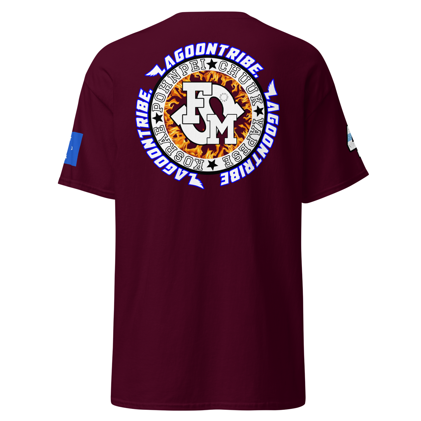 Lagoon Red Drip Tshirt