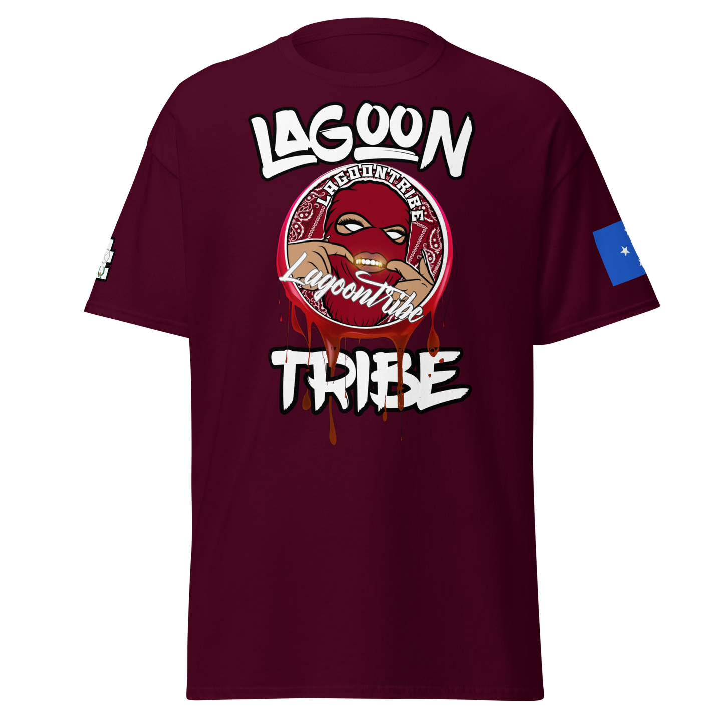 Lagoon Red Drip Tshirt