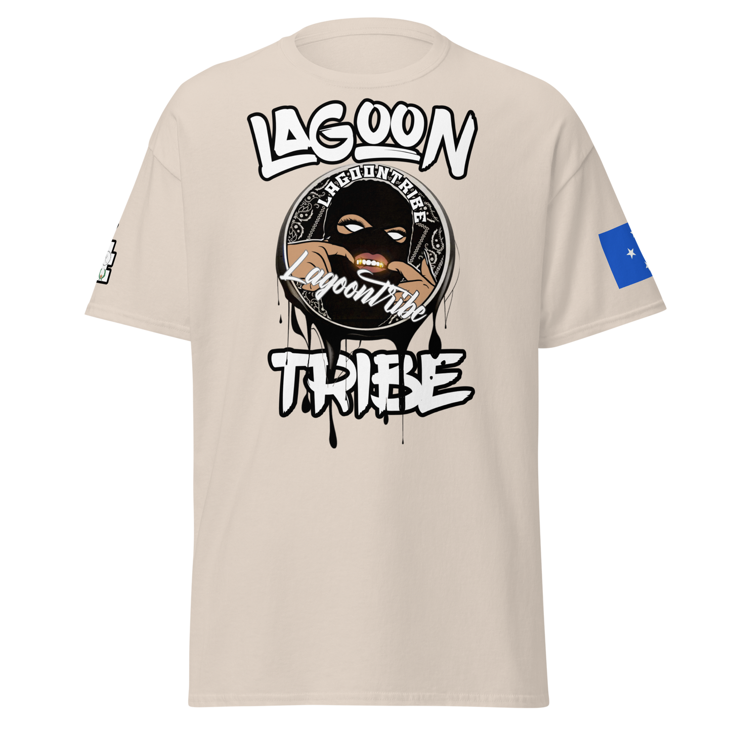 Lagoon Black Drip T-shirt