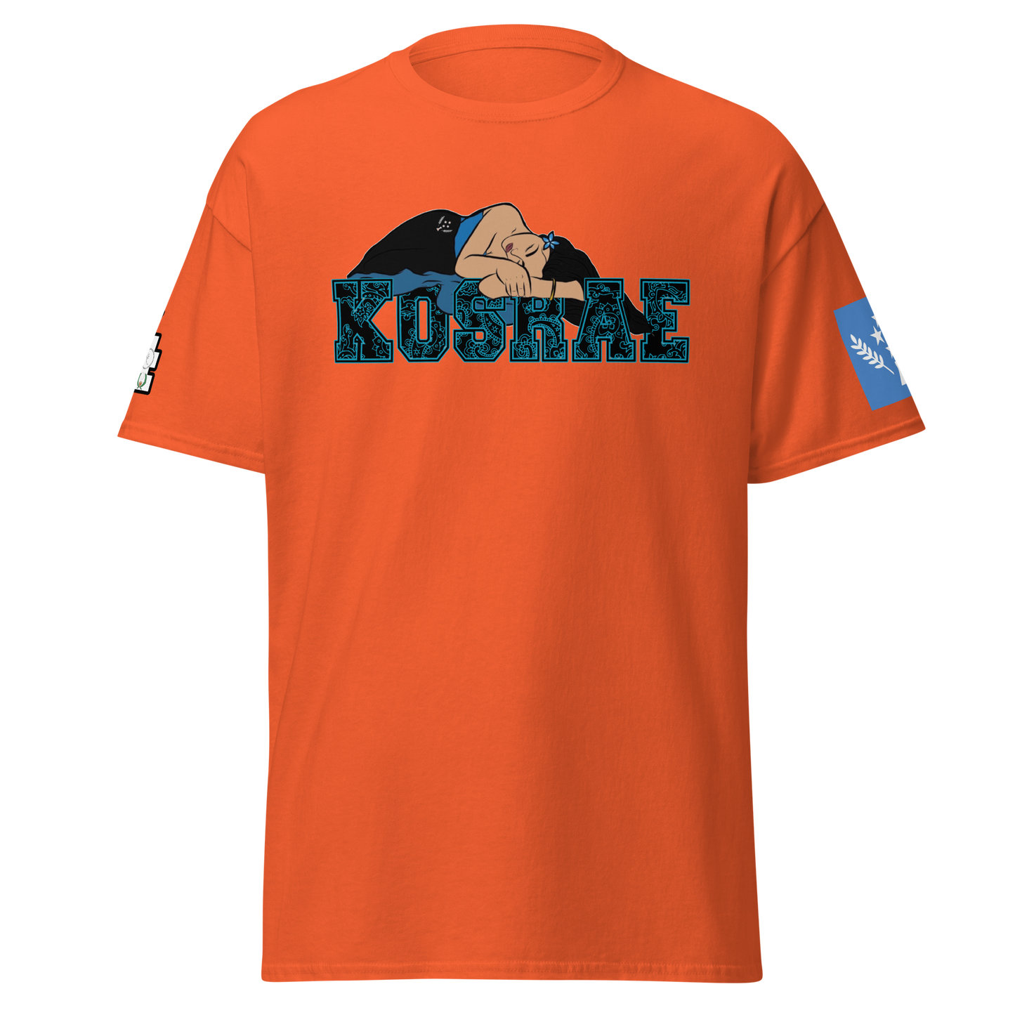 Sleeping Lady of Kosrae t-shirt