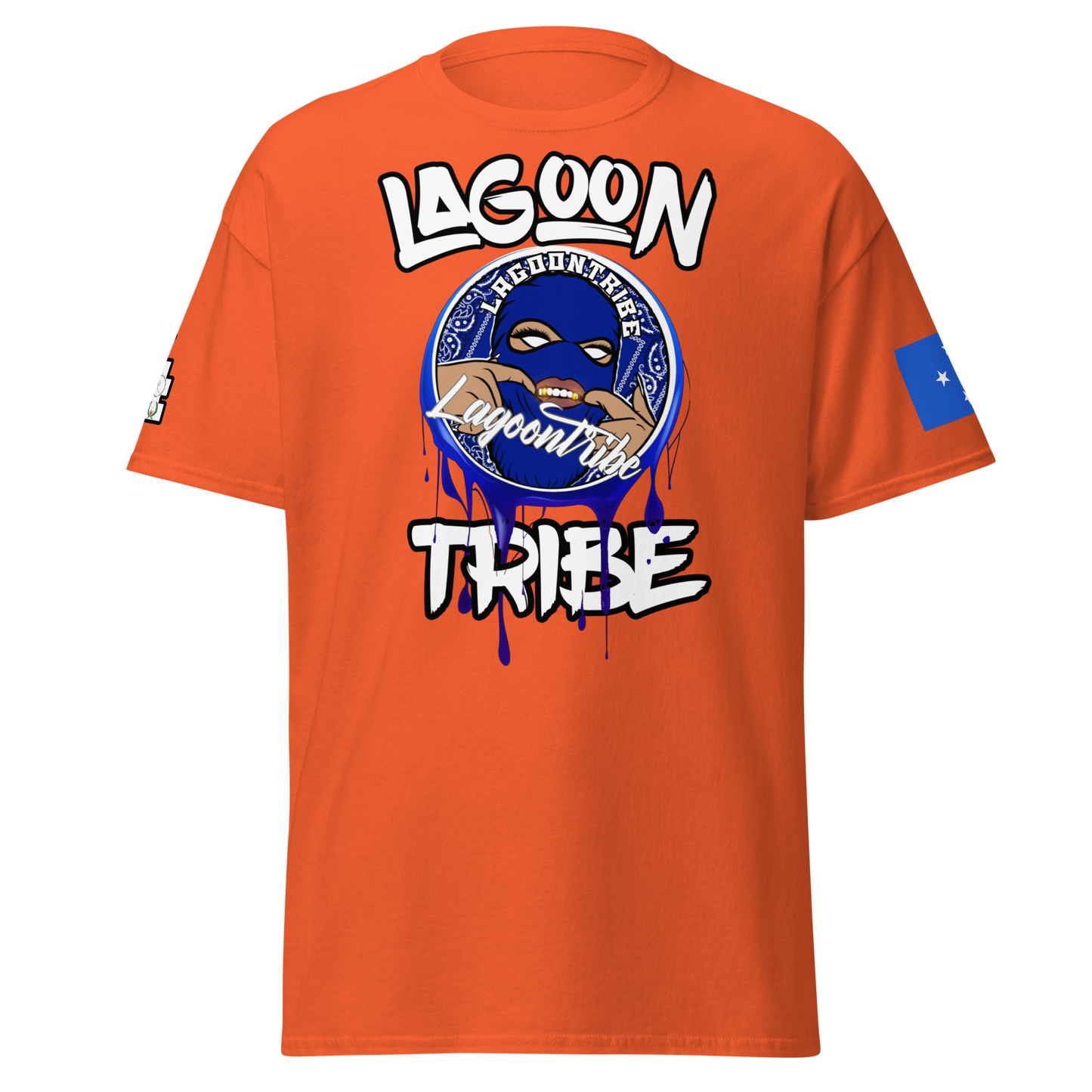 Lagoon Blue Drip T-shirt