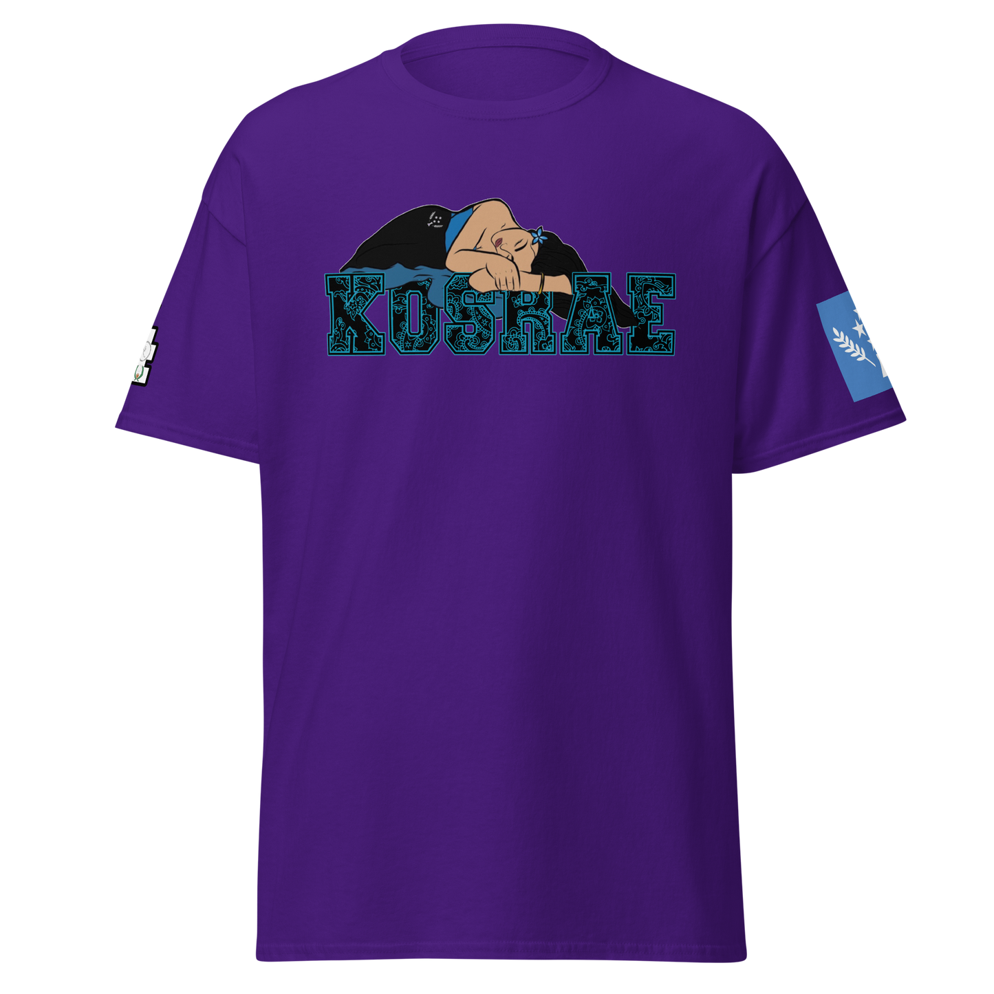 Sleeping Lady of Kosrae t-shirt