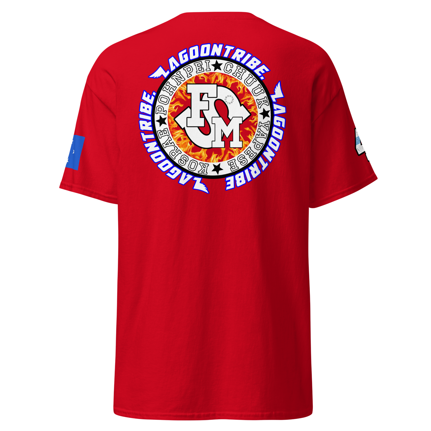 Lagoon Red Drip Tshirt