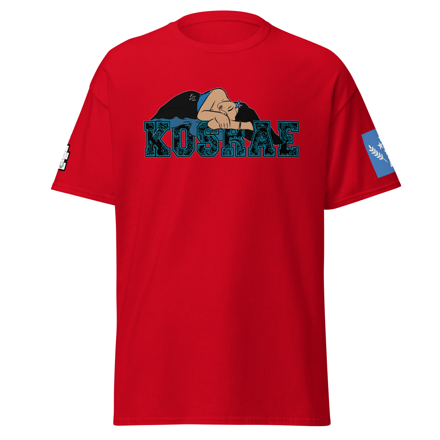 Sleeping Lady of Kosrae t-shirt