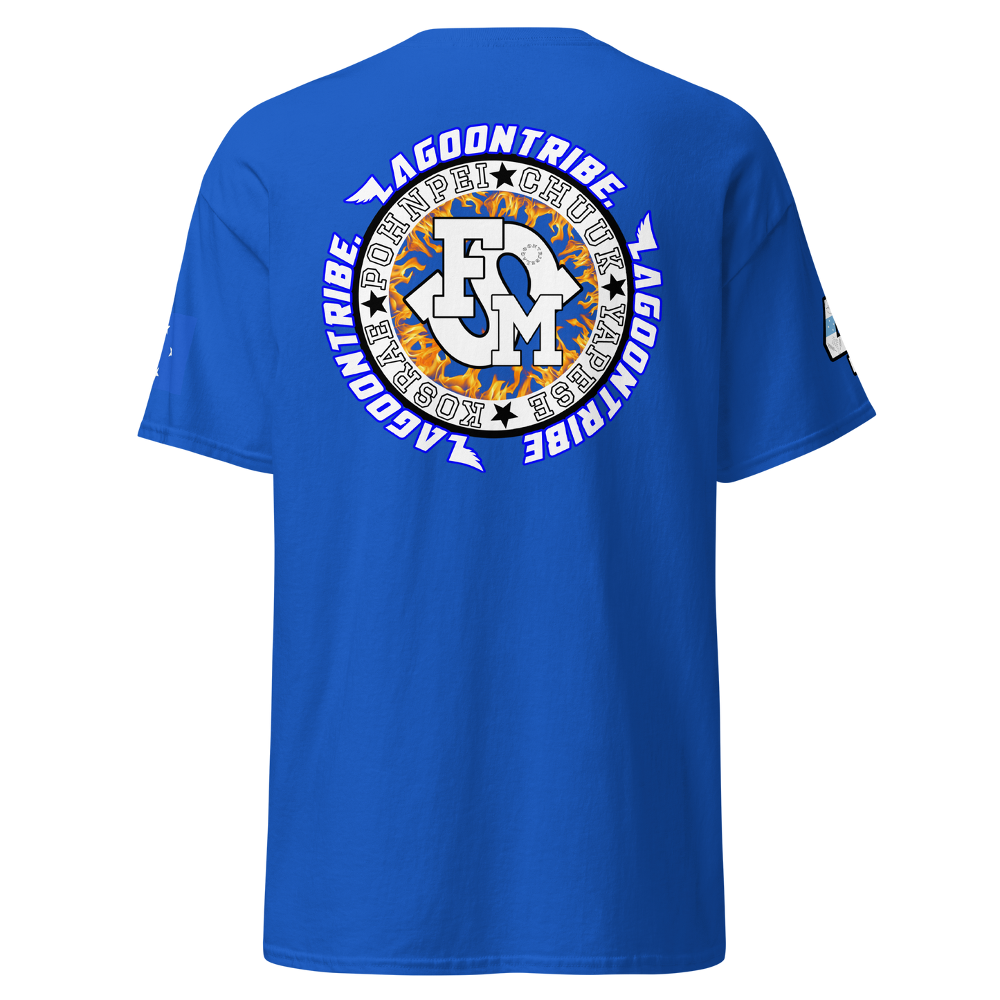 Lagoon Blue Drip T-shirt