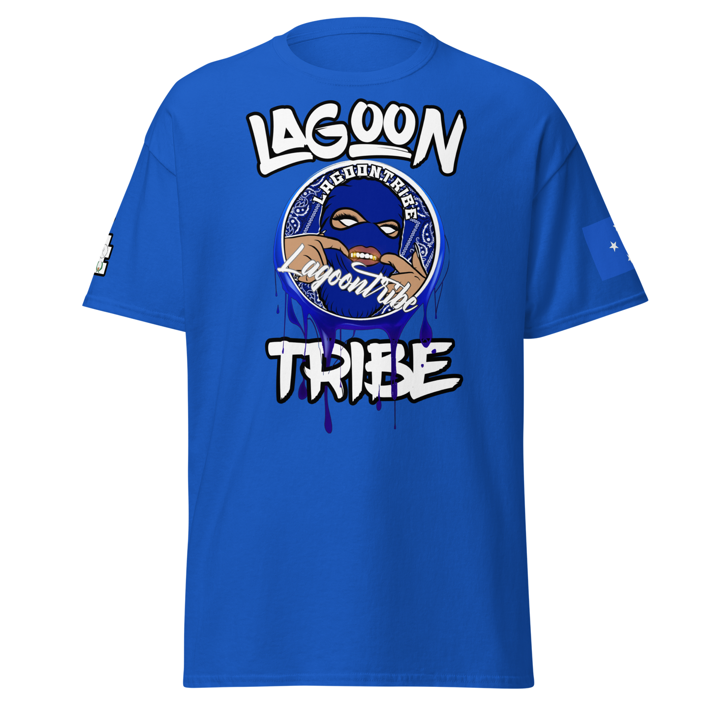 Lagoon Blue Drip T-shirt