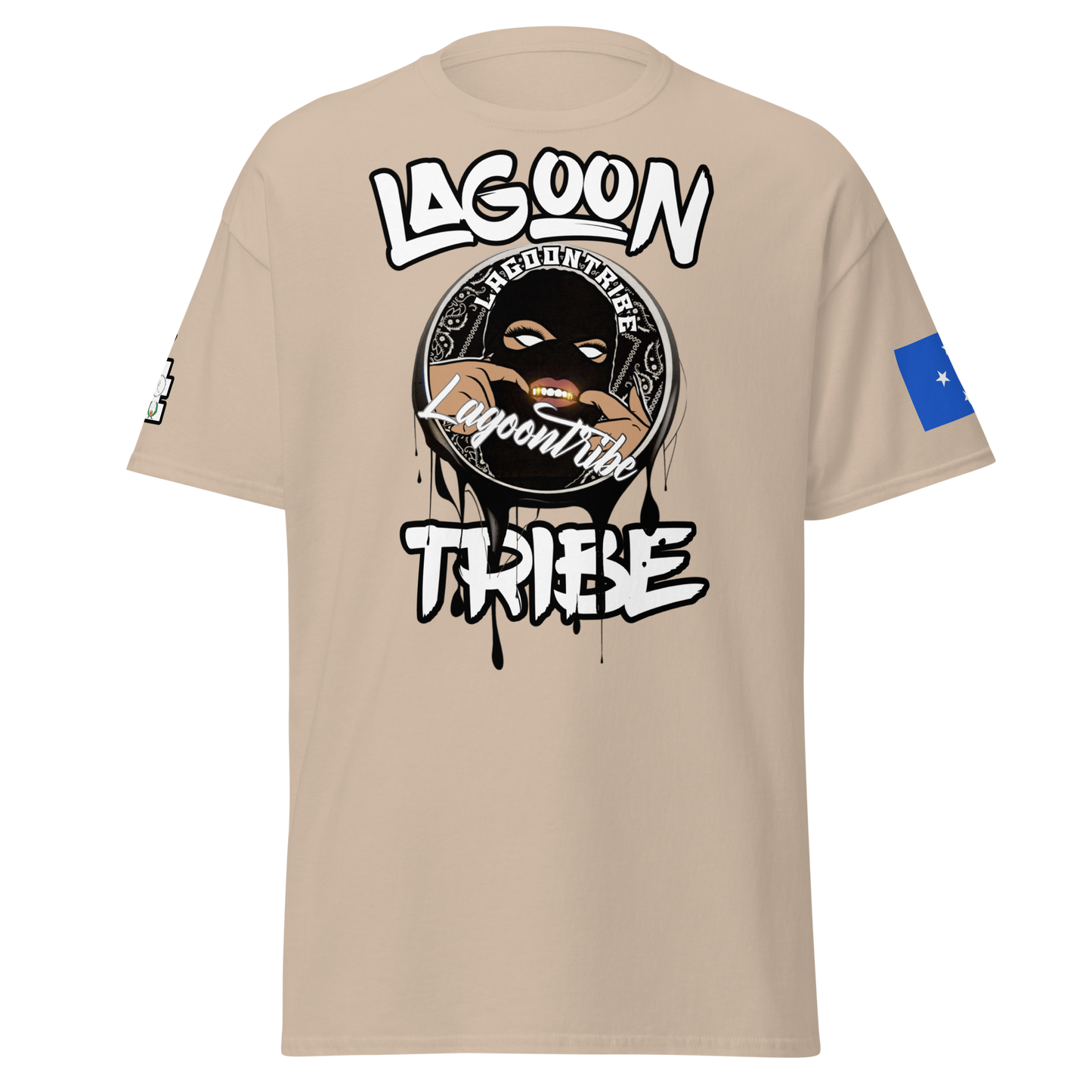 Lagoon Black Drip T-shirt
