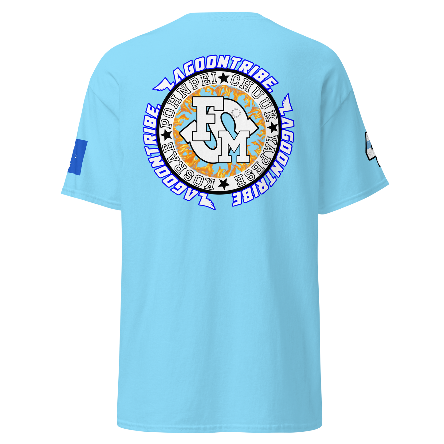 Lagoon Blue Drip T-shirt