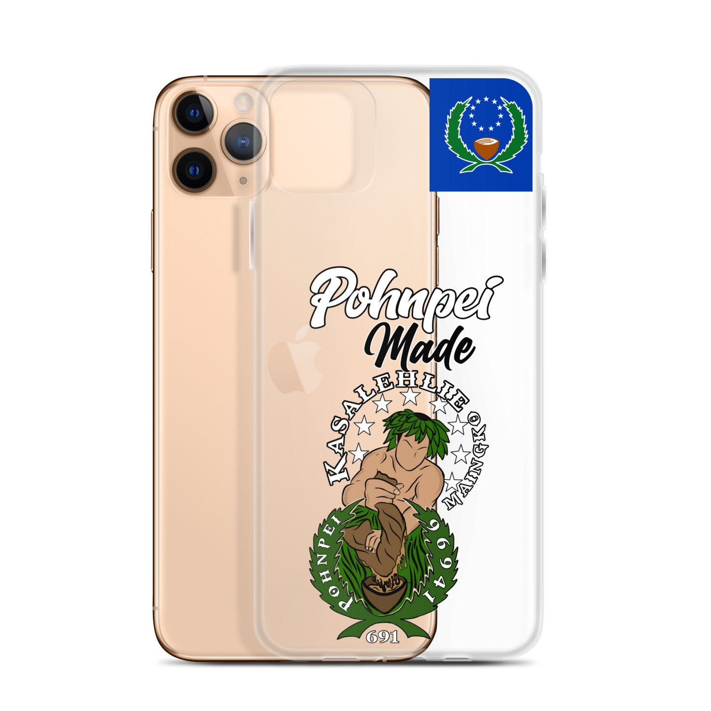 Pohnpei Clear Case for iPhone®