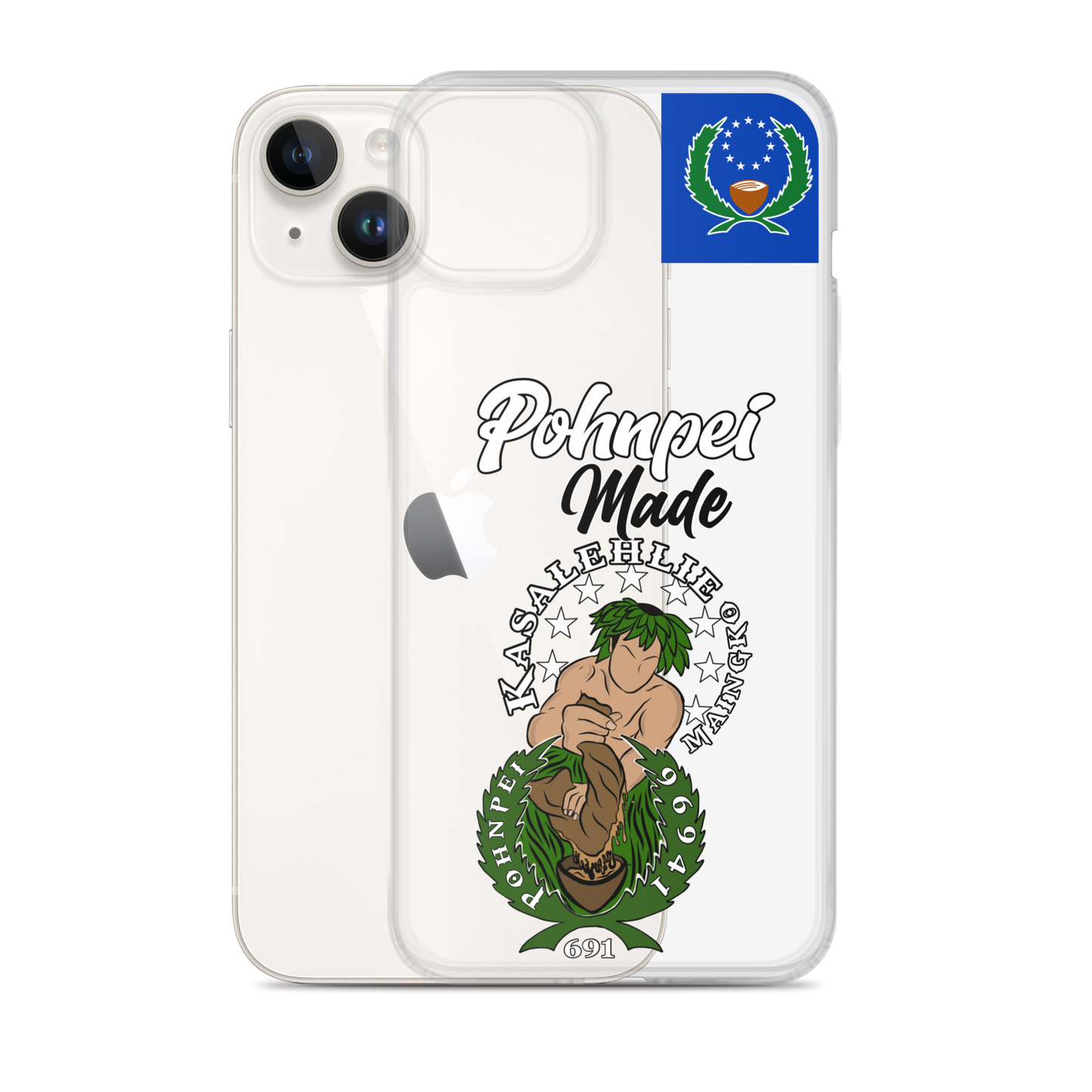 Pohnpei Clear Case for iPhone®