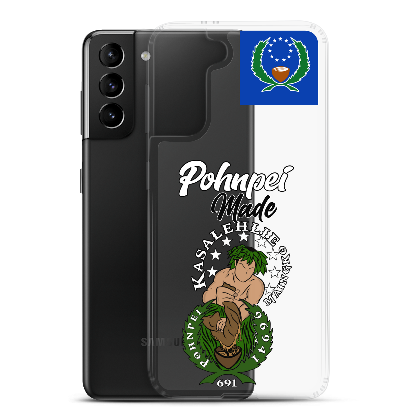 Pohnpei Clear Case for Samsung®