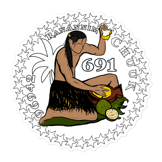 Chuuk Bubble-free stickers