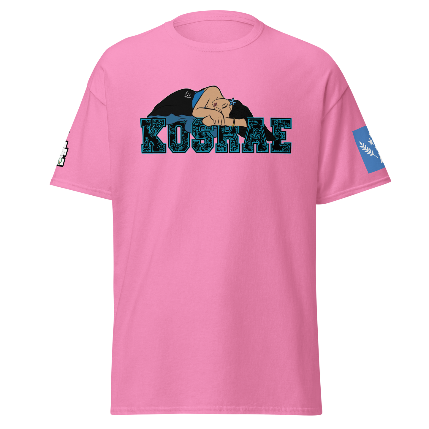Sleeping Lady of Kosrae t-shirt