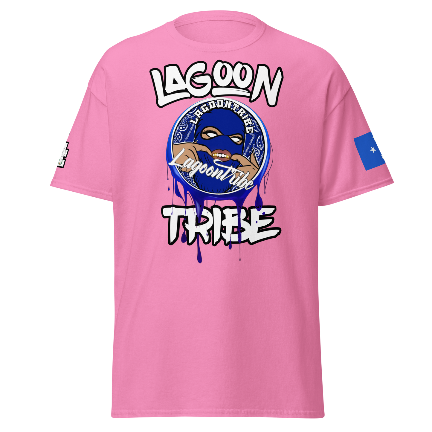 Lagoon Blue Drip T-shirt