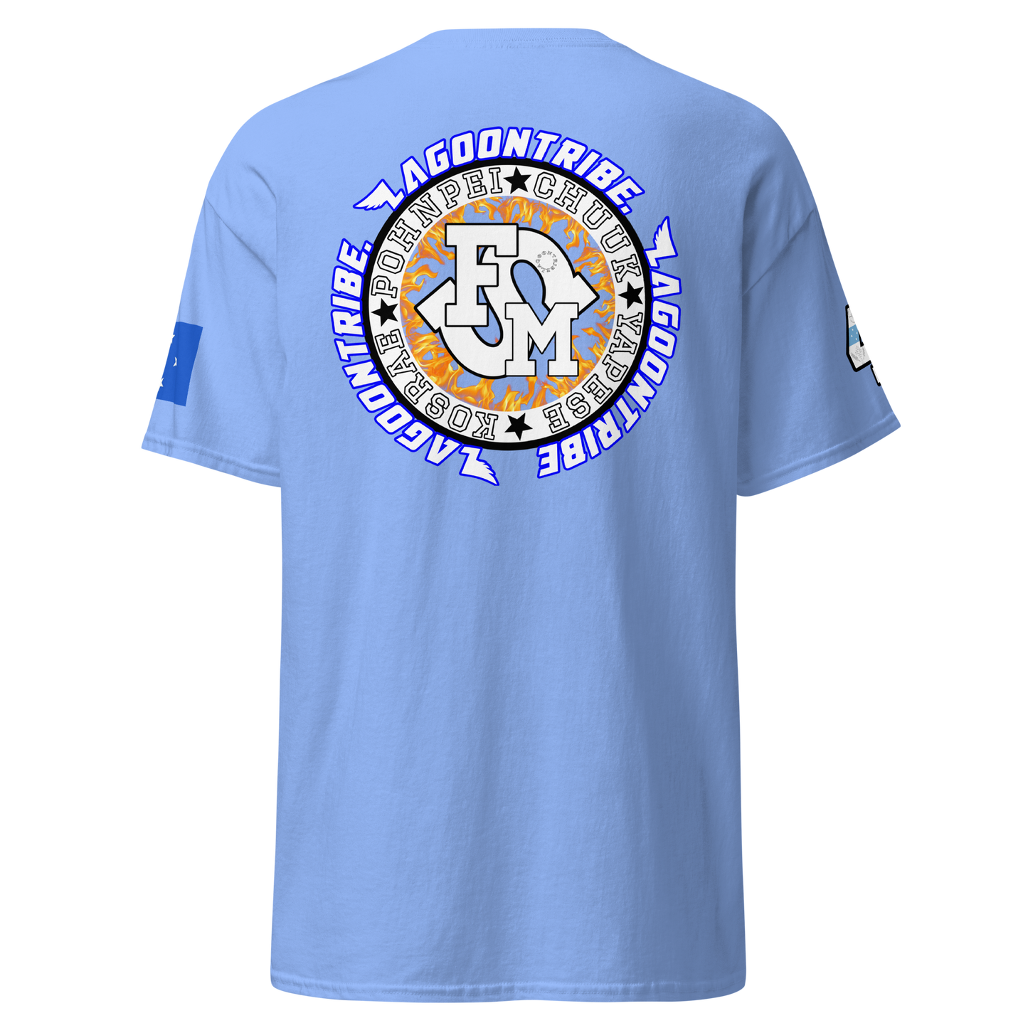 Lagoon Blue Drip T-shirt