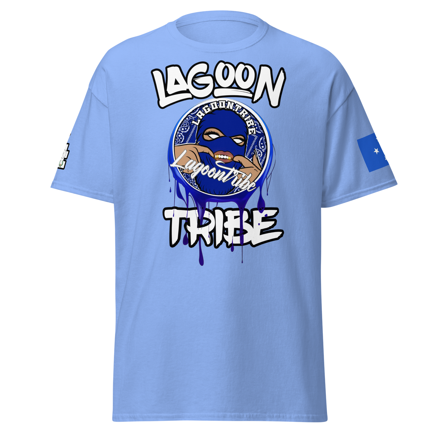 Lagoon Blue Drip T-shirt