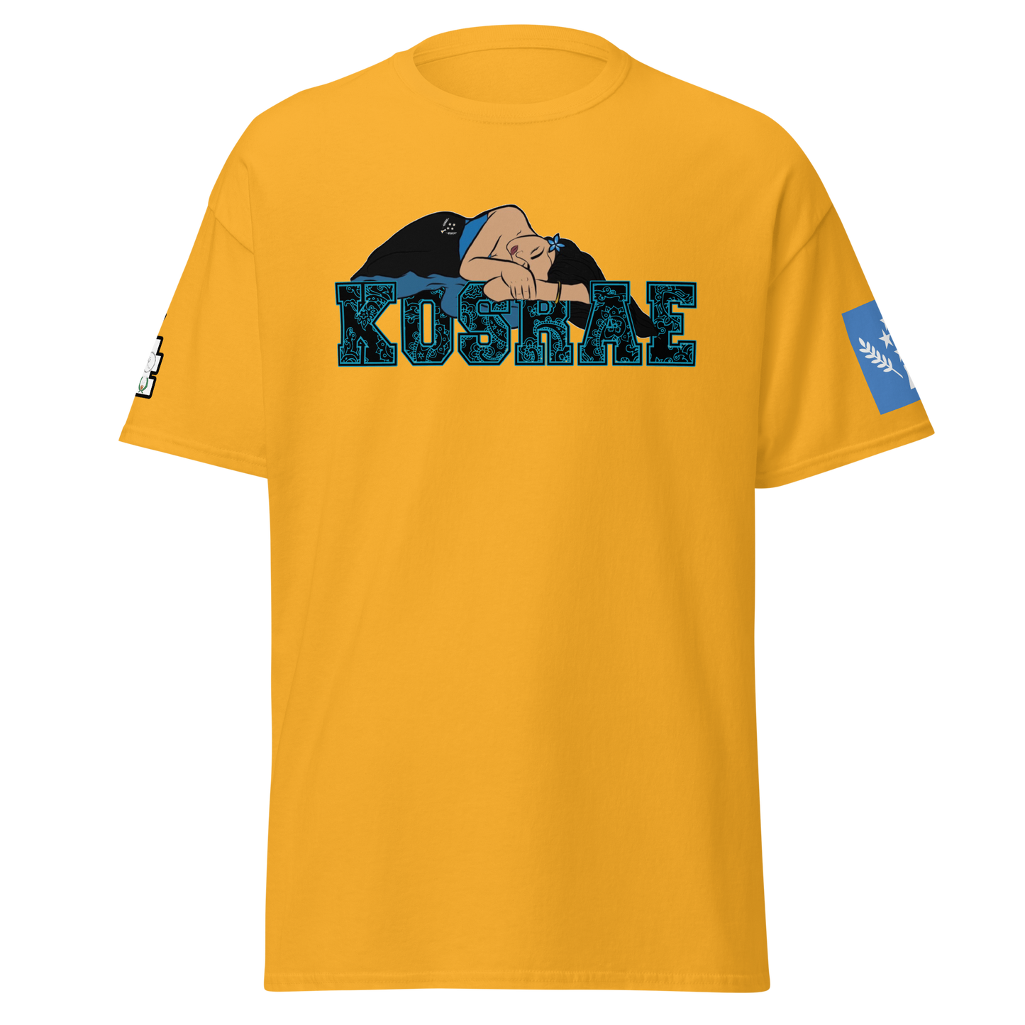 Sleeping Lady of Kosrae t-shirt