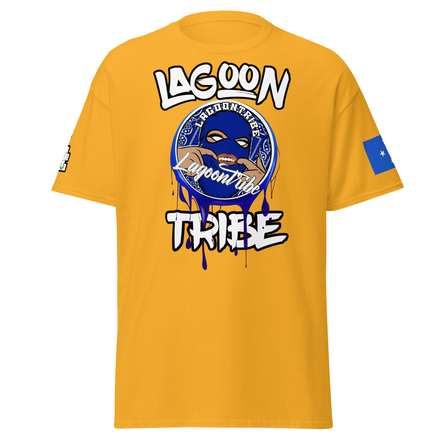Lagoon Blue Drip T-shirt