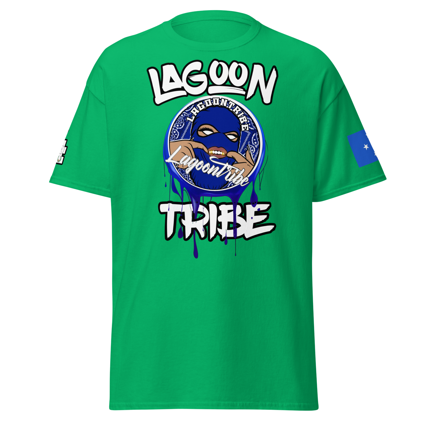Lagoon Blue Drip T-shirt
