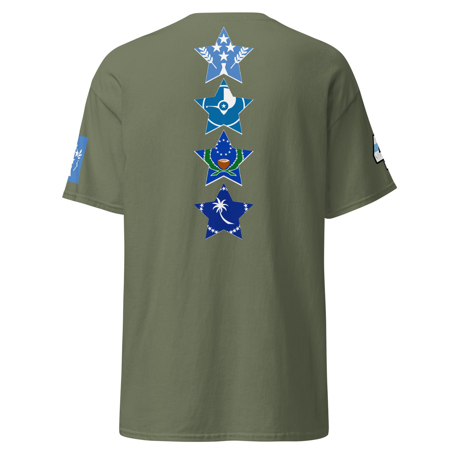 Sleeping Lady of Kosrae t-shirt