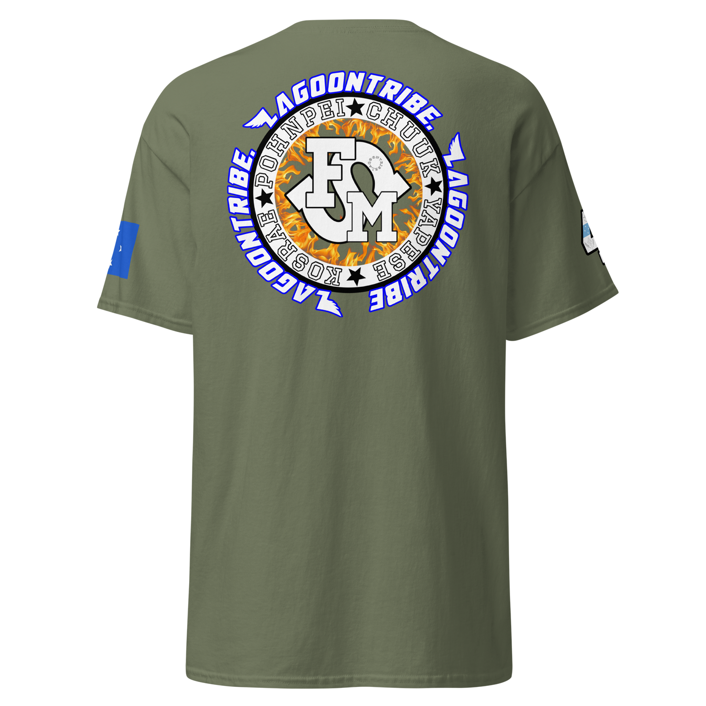 Lagoon Red Drip Tshirt