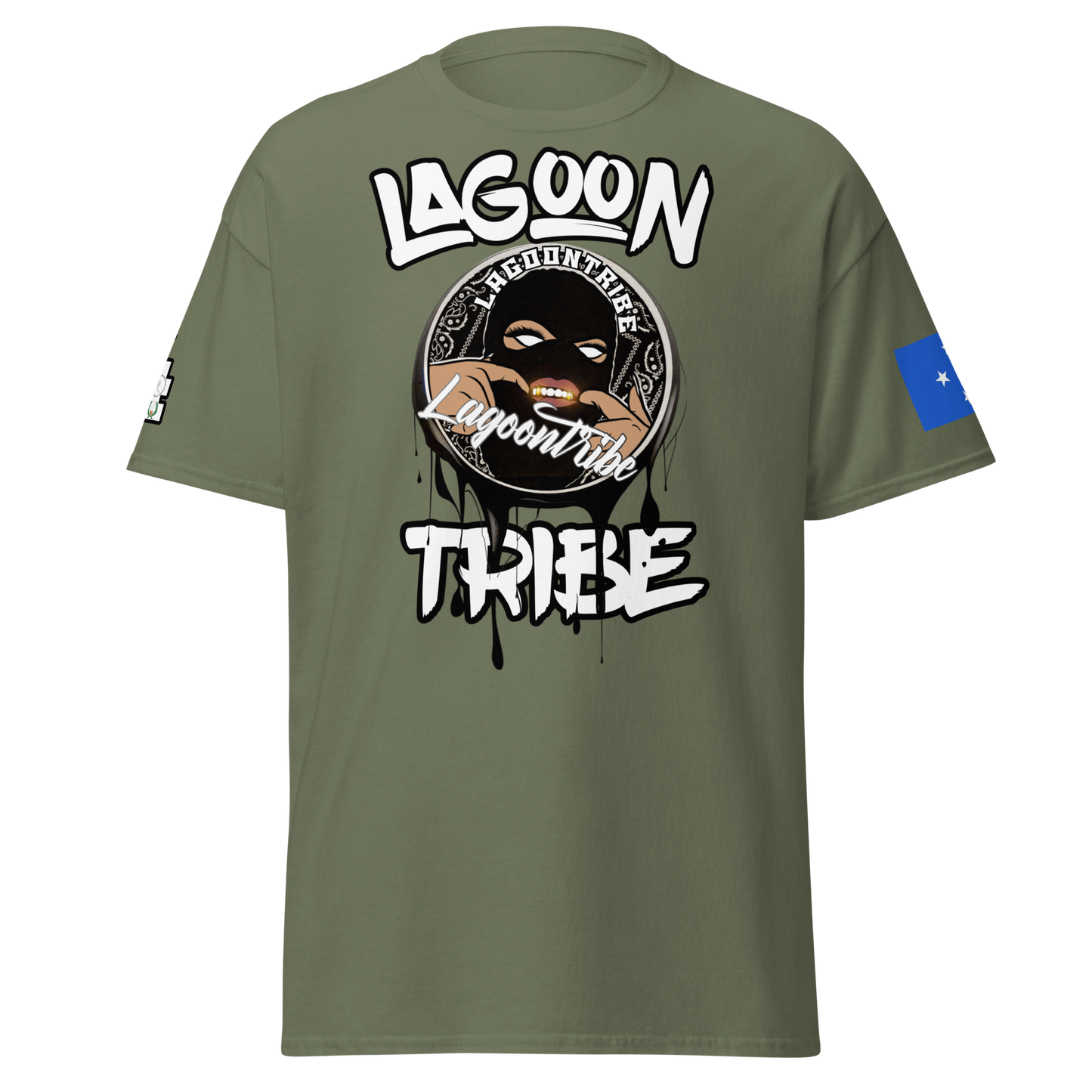 Lagoon Black Drip T-shirt