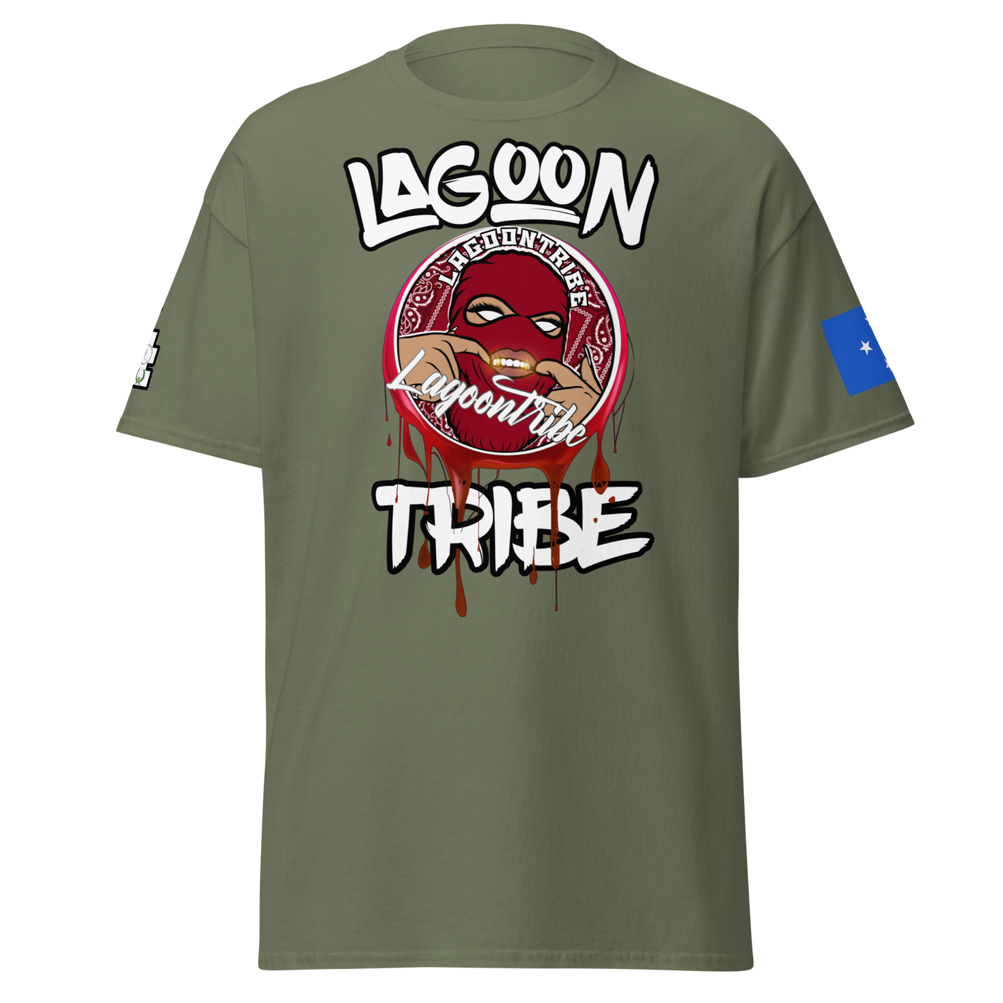 Lagoon Red Drip Tshirt