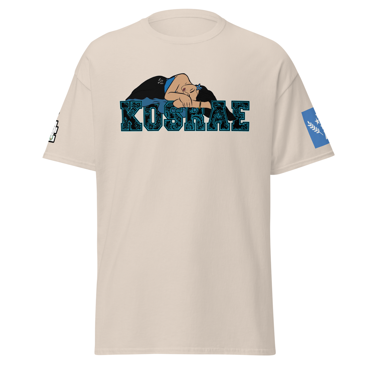 Sleeping Lady of Kosrae t-shirt
