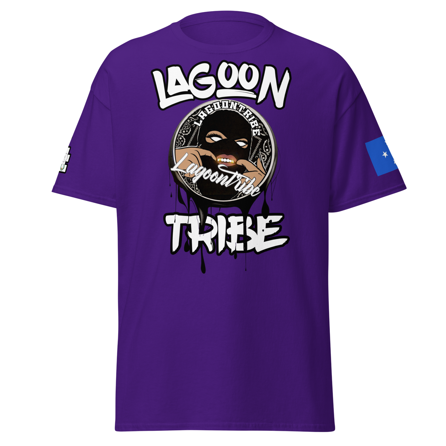 Lagoon Black Drip T-shirt