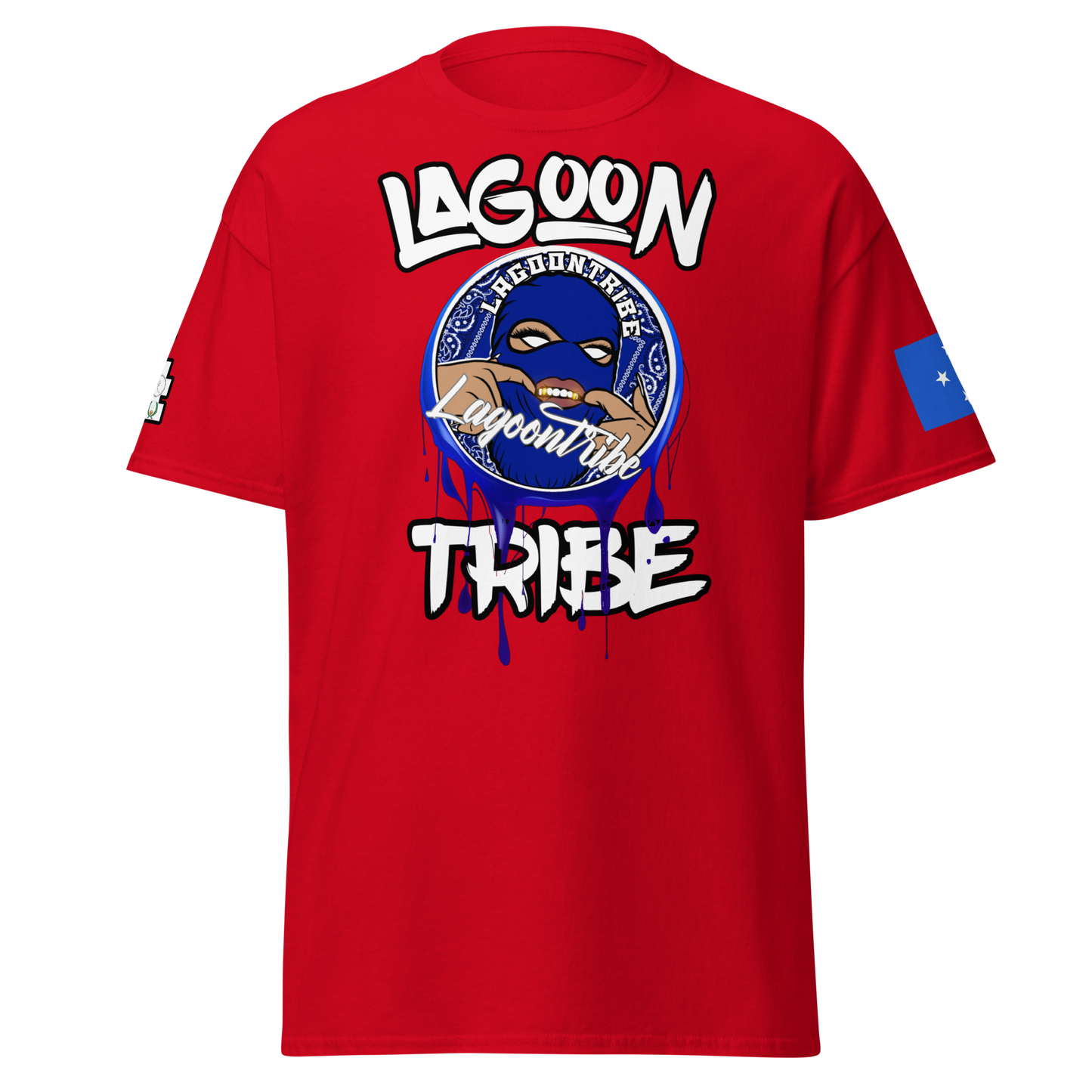 Lagoon Blue Drip T-shirt