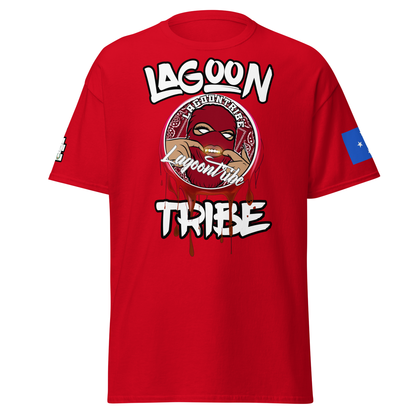 Lagoon Red Drip Tshirt