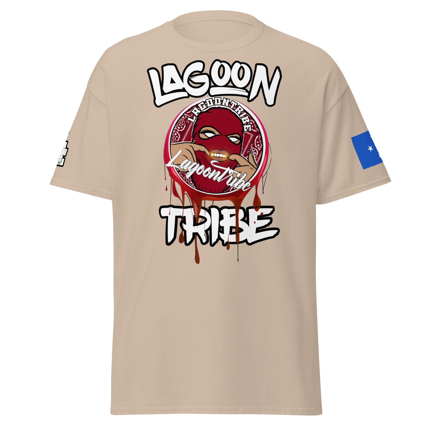 Lagoon Red Drip Tshirt