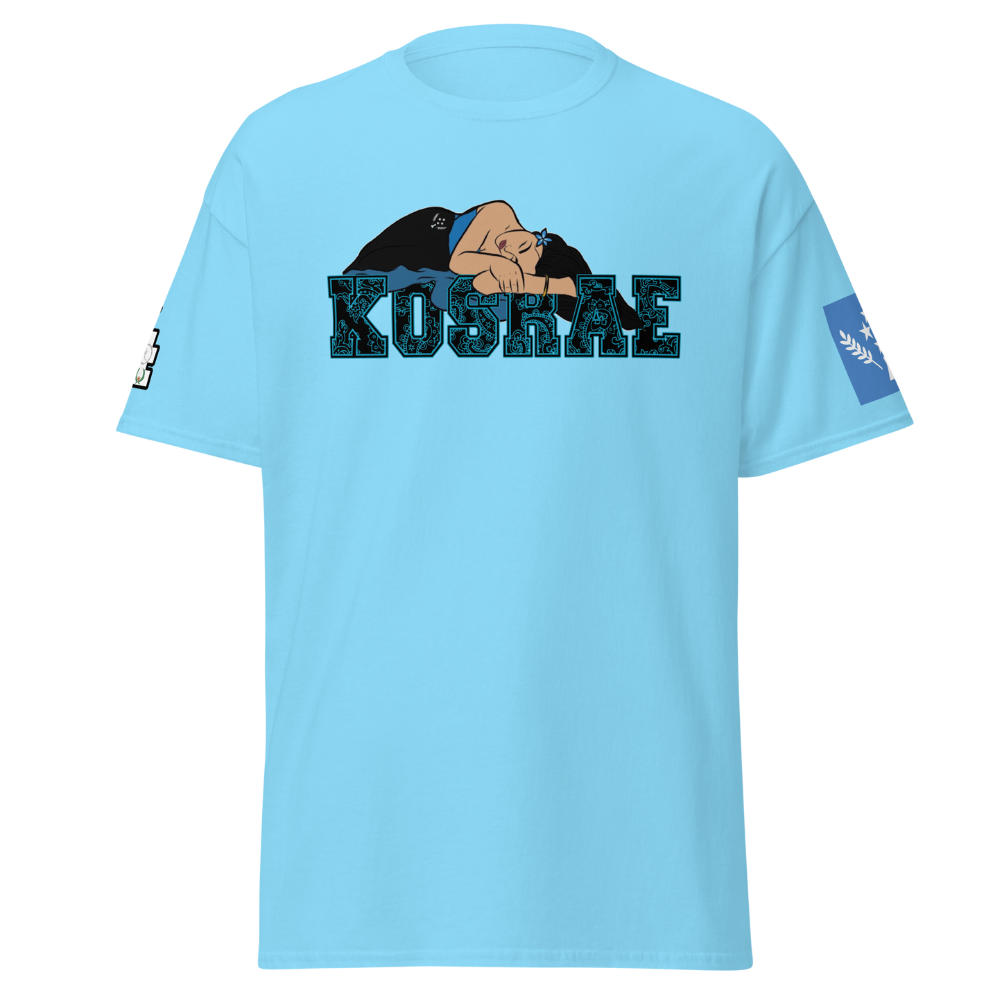Sleeping Lady of Kosrae t-shirt