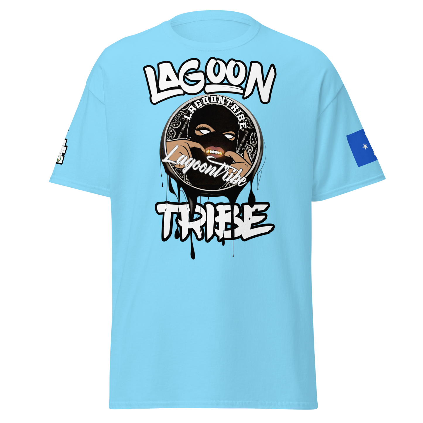 Lagoon Black Drip T-shirt