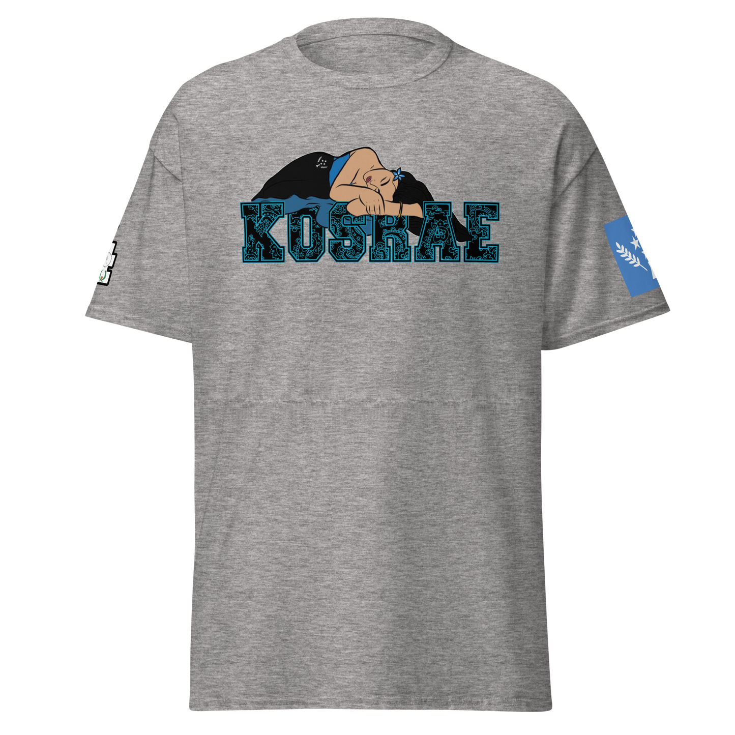 Sleeping Lady of Kosrae t-shirt