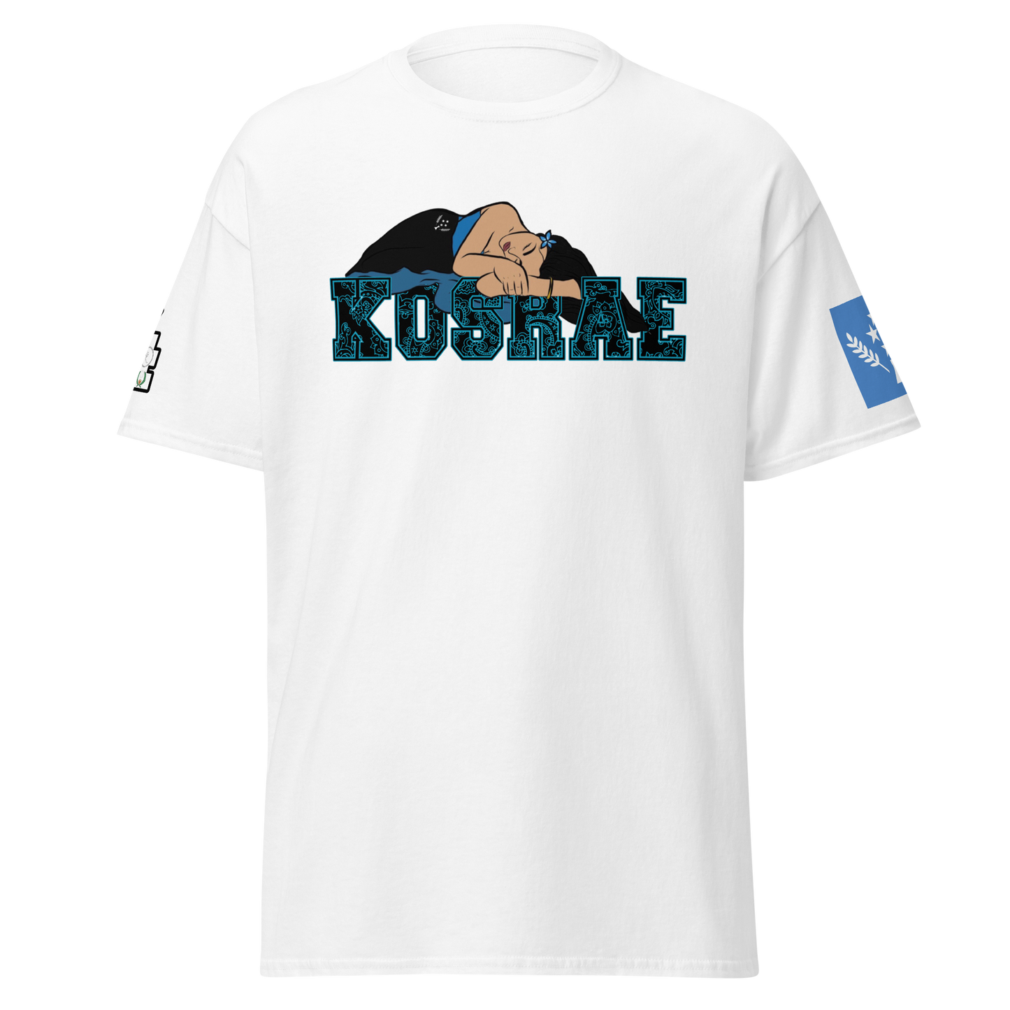 Sleeping Lady of Kosrae t-shirt