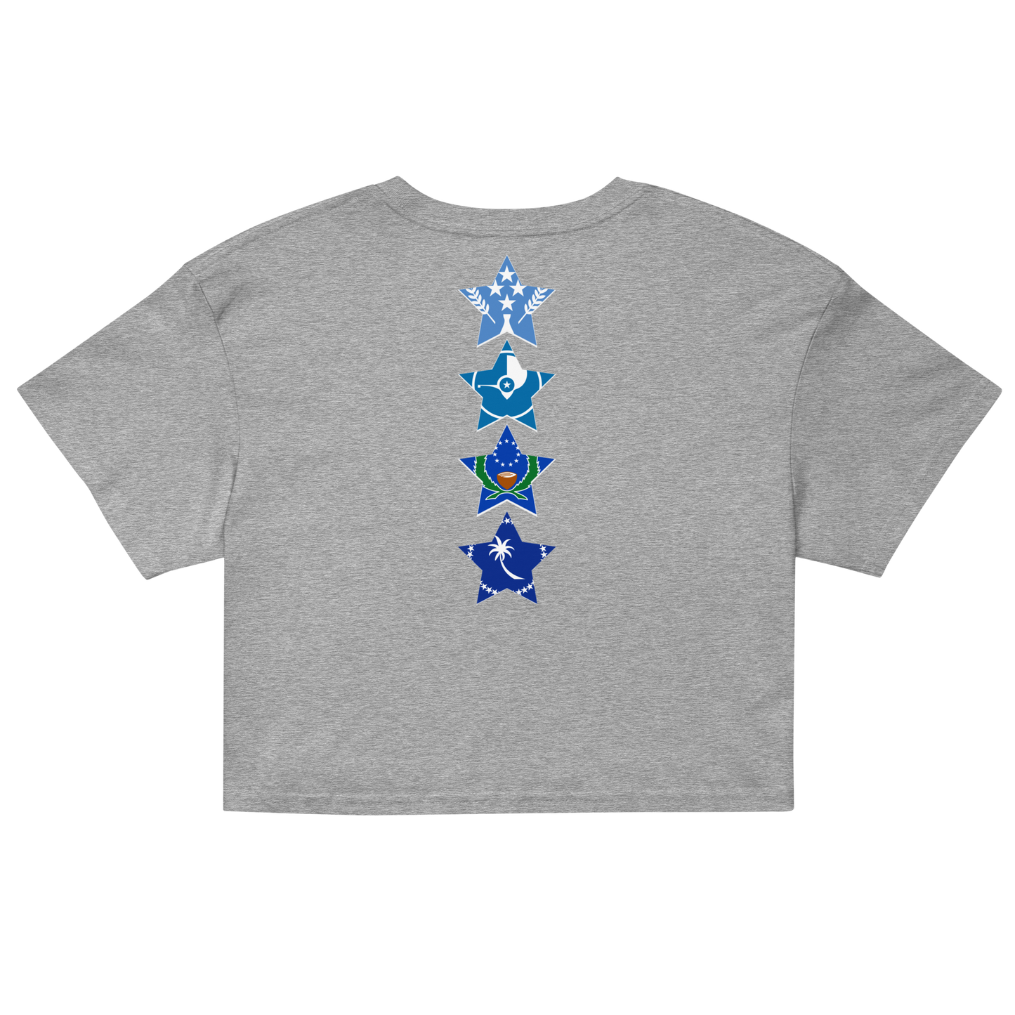 Sleeping Lady of Kosrae Crop Top