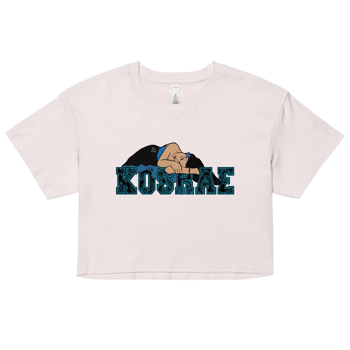 Sleeping Lady of Kosrae Crop Top